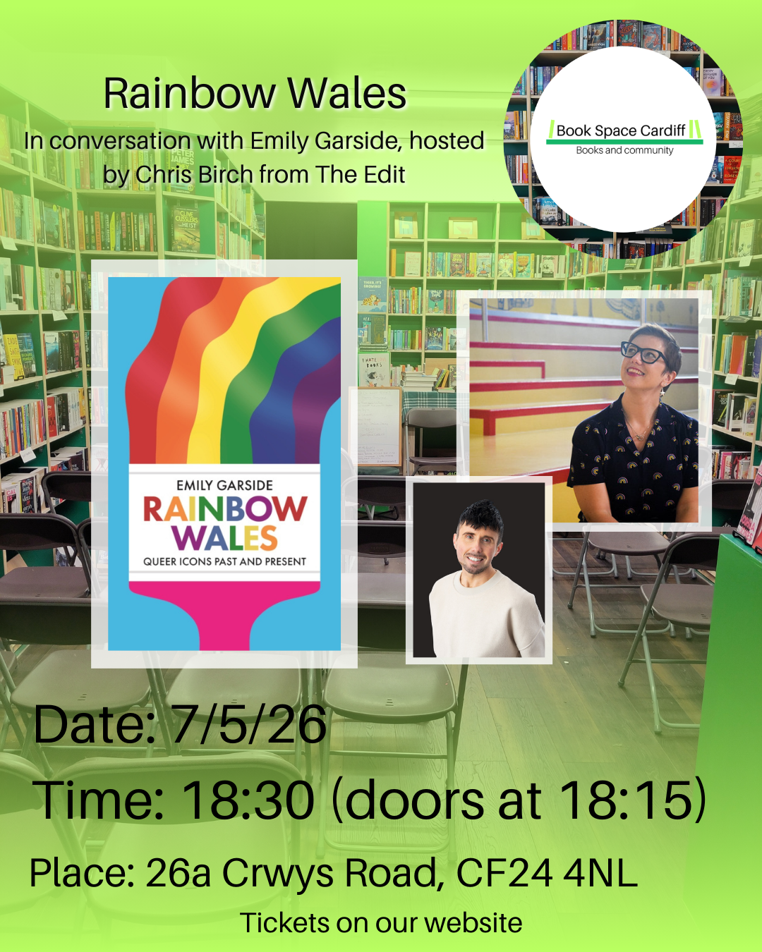 Rainbow Wales Event ticket