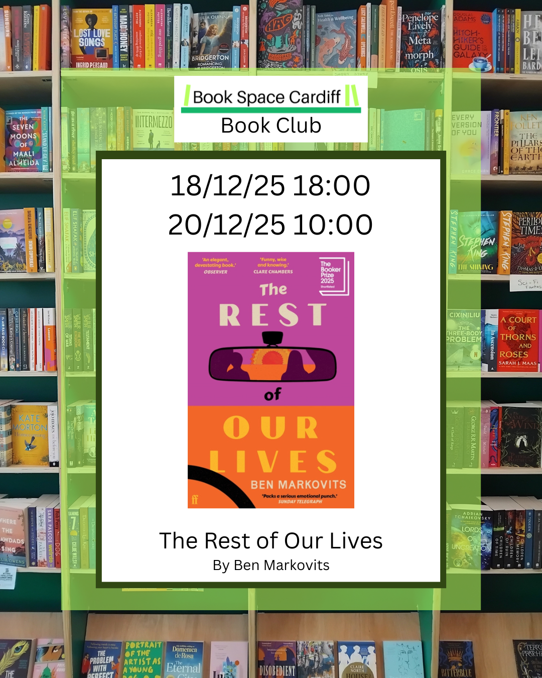December Book Club - The Rest of Our Lives