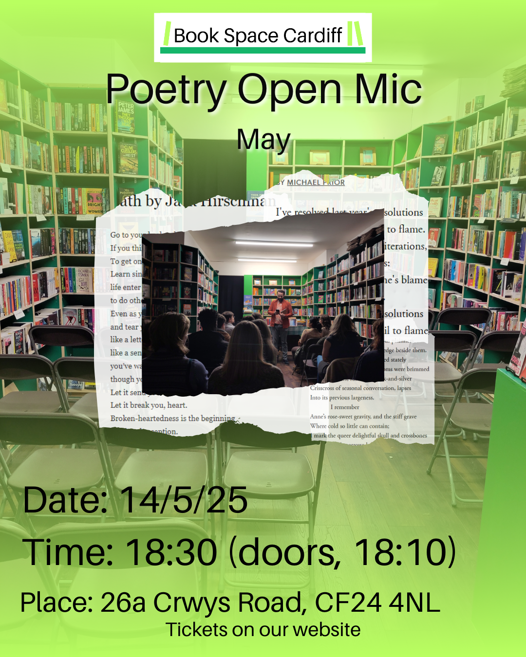 Poetry Open Mic May Tickets