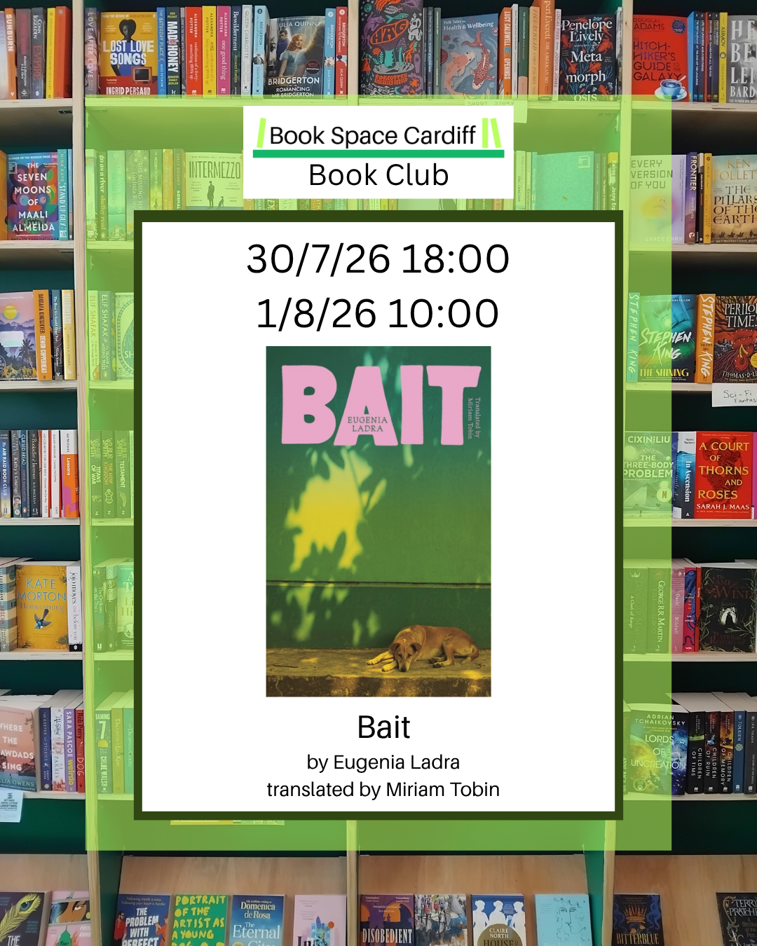 July Book Club - Bait