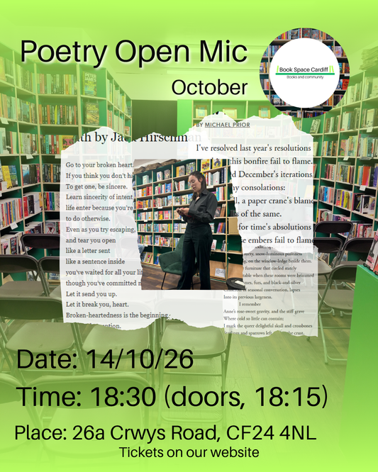 Poetry Open Mic October Tickets